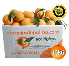 CAJA 15KG DE NARANJAS NAVELINAS MESA