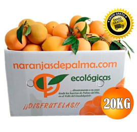 CAJA 20KG DE NARANJAS NAVELINAS MESA