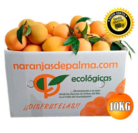 CAJA 10KG DE NARANJAS NAVELINAS MESA